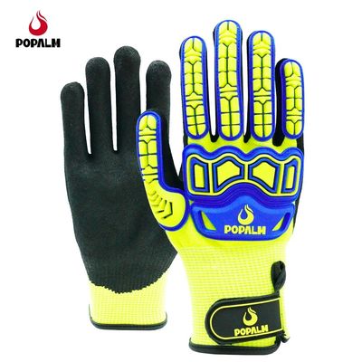 Anti-impact TPR handschoenen Handbeschermer met nitrilcoating snijbestendige handschoenen OEM