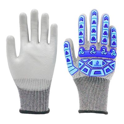 Customizable PU Protective Gloves Advanced Anti-collision Safety Gloves Anti-slip Anti-puncture Labor Protection Gloves
