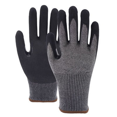 Op maat gesneden bouwvaste handschoenen, 13 gauge touchscreen compatibele werkhandschoenen