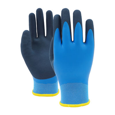 13 Gauge Double Layer Latex Handschoenen Abrasiebestendig Werkhandschoenen OEM ODM