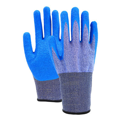 18 Gauge Latex gecoate handschoenen snijbestendige ANSI A4 handschoenen voor bouwwerkzaamheden